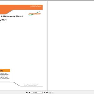 Jacobsen Mower LF550 LF557 LF570 LF577 Safety Operation Maintenance Manual 4358526 C GB 2020 (1)
