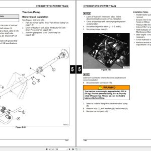 Jacobsen Mower LF550 LF557 LF570 LF577 Technical Repair Manual 4241262 (1)