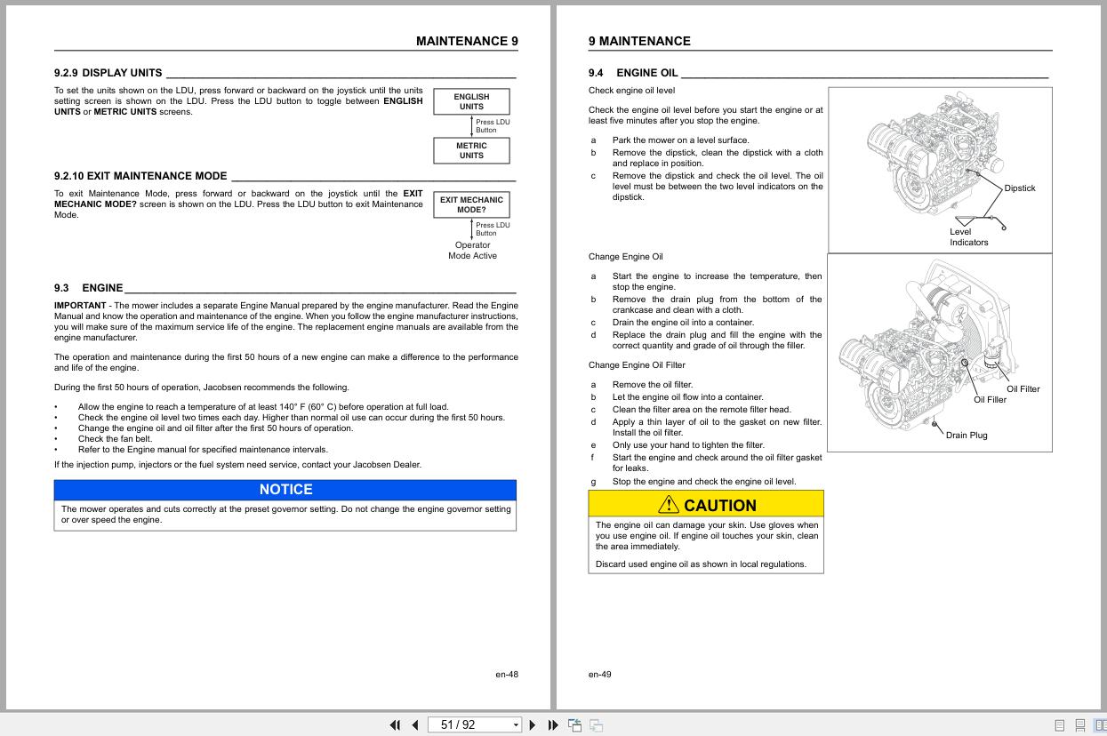 Jacobsen Mower LF550 to LF577 Safety Operation Maintenance Manual 4358526 C (2)