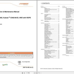 Jacobsen Mower MP493 Safety Operation Maintenance Manual 25071G GB R2 2014 (1)