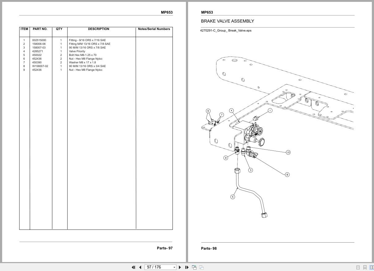 Jacobsen Mower MP653 Parts Manual 25075G R1 2015 (2)