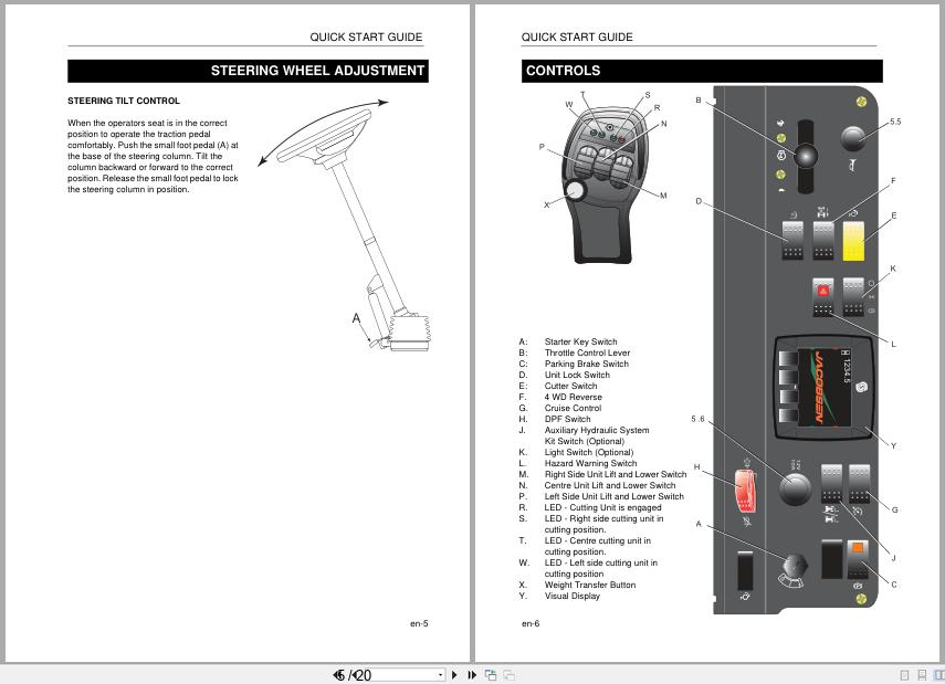 Jacobsen Mower MP653 Quick Start Owners Guide 25105G GB R0 2015 (2)