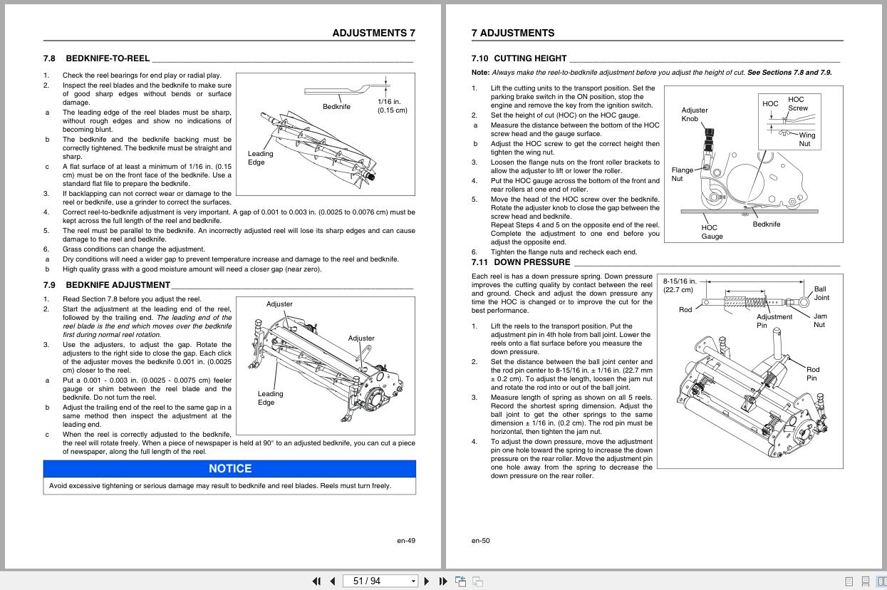 Jacobsen Mower SLF530 Safety Operation Maintenance Manual 676404 C GB 2018 (2)
