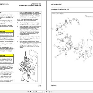 Jacobsen Mower Tr 3 Lmac378 Backlap Kit Fitting Instruction Parts Manual 25003G Gb 2010 (2)
