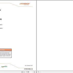 Jacobsen Mower TR 3 Parts Manual 24732G R6 2017 (1)