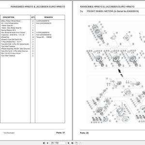 Jacobsen Ransomes Mower Hr 6010 Parts Manual 24840G R1 2014 (2)