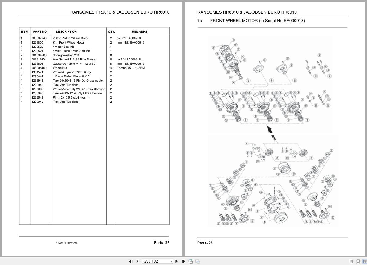 Jacobsen Ransomes Mower HR 6010 Parts Manual 24840G R1 2014 (2)