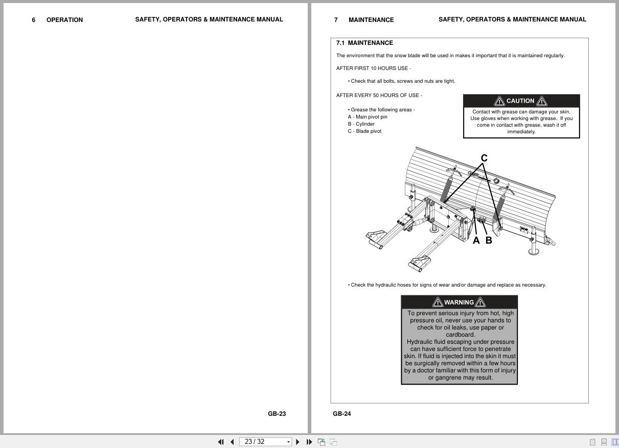Jacobsen Ransomes Rotary Mower HR 3300T Safety Operation Maintenance Parts Manual 24845G GB 2008 (2)