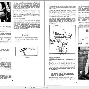 Jacobsen Reel Mower F 133 Operators Parts Manual 354459 1974 (2)