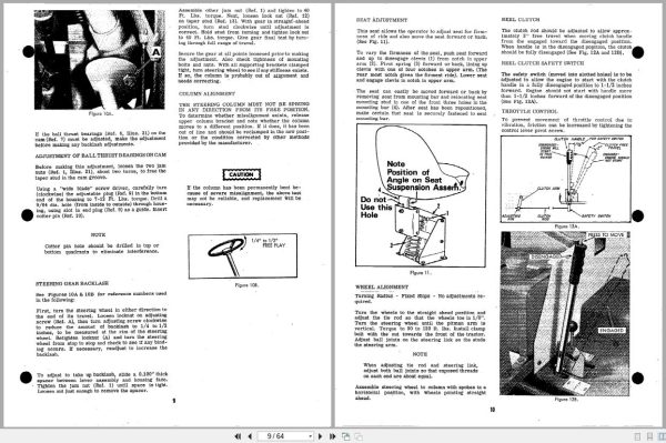 Jacobsen Reel Mower F 133 Operators Parts Manual 354459 1974 (2)
