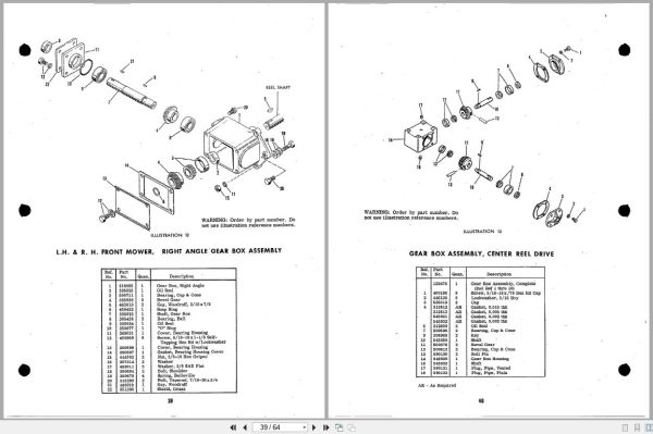 Jacobsen Reel Mower F 133 Operators Parts Manual 354459 1974 (3)