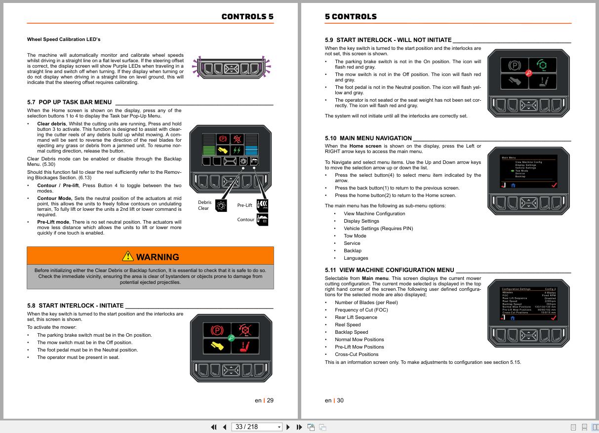 Jacobsen Reel Mower SLF1 ELiTE Safety Operation Maintenance Manual 10020773 2024 (2)