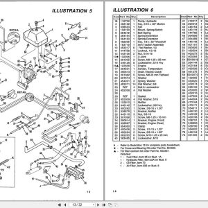 Jacobsen Reel Mower Tri-King 1672D 1684D Parts Catalogue 367181 1992 Jacobsen Reel Mower Tri King 1672D 1684D Parts Catalogue 367181 1992 (2)