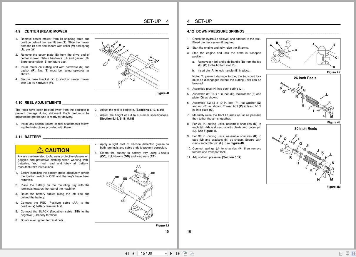 Jacobsen Reel Mower Tri King Dealer Manual 4189625 GB RA 2014 (2)