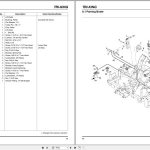Jacobsen Reel Mower Tri-King Parts Maintenance Manual 4189623-C Jacobsen Reel Mower Tri King Parts Maintenance Manual 4189623 C (2)