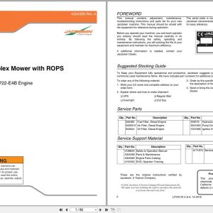 Jacobsen Reel Mower Tri King Parts Manual 4304399 A 2016 (1)