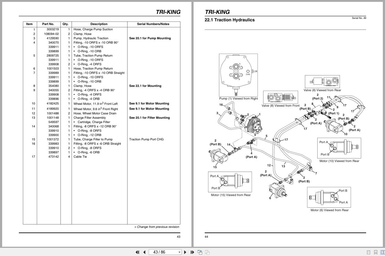 Jacobsen Reel Mower Tri King Parts Manual 4304399 A 2016 (2)