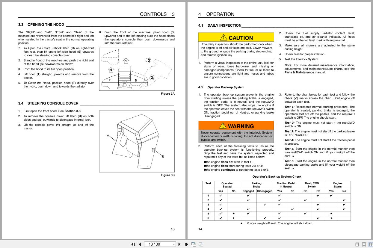 Jacobsen Reel Mower Tri King Safety Operation Manual 2810631 2008 (2)