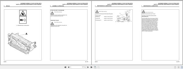Jacobsen Ride On Mower T Plex 185 Cutting Unit Safety Operation Maintenance Manual 24350G Gb R5 (2)