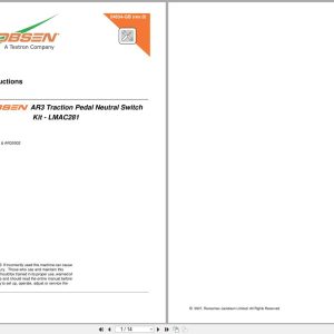 Jacobsen Rotary Mower AR 3 Fitting Instructions 24834G R0 GB 2006 (1)