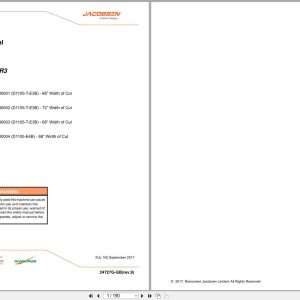 Jacobsen Rotary Mower AR 3 Parts Manual 24727G R9 2017 (1)
