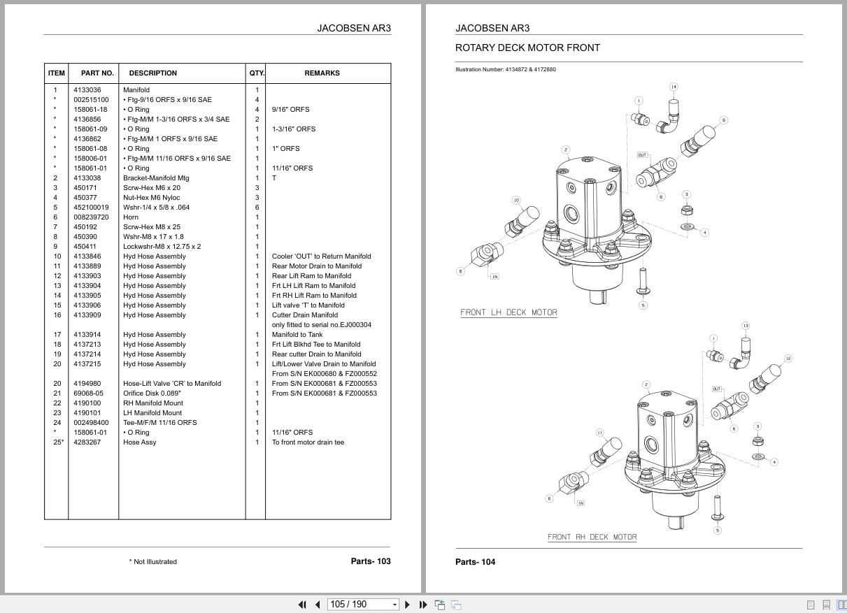 Jacobsen Rotary Mower AR 3 Parts Manual 24727G R9 2017 (2)