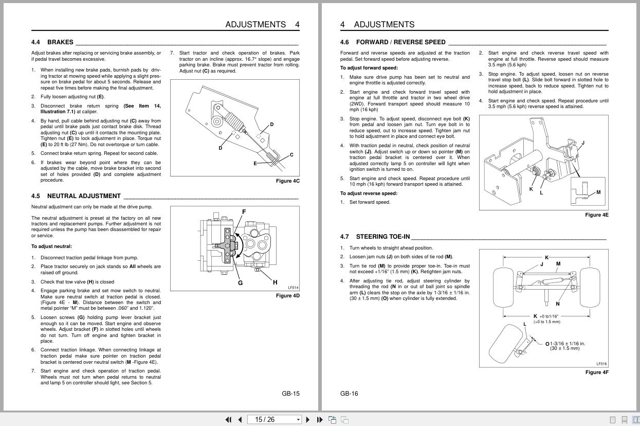 Jacobsen Rotary Mower AR 5 Dealer Manual 4133110 GB 2004 (2)