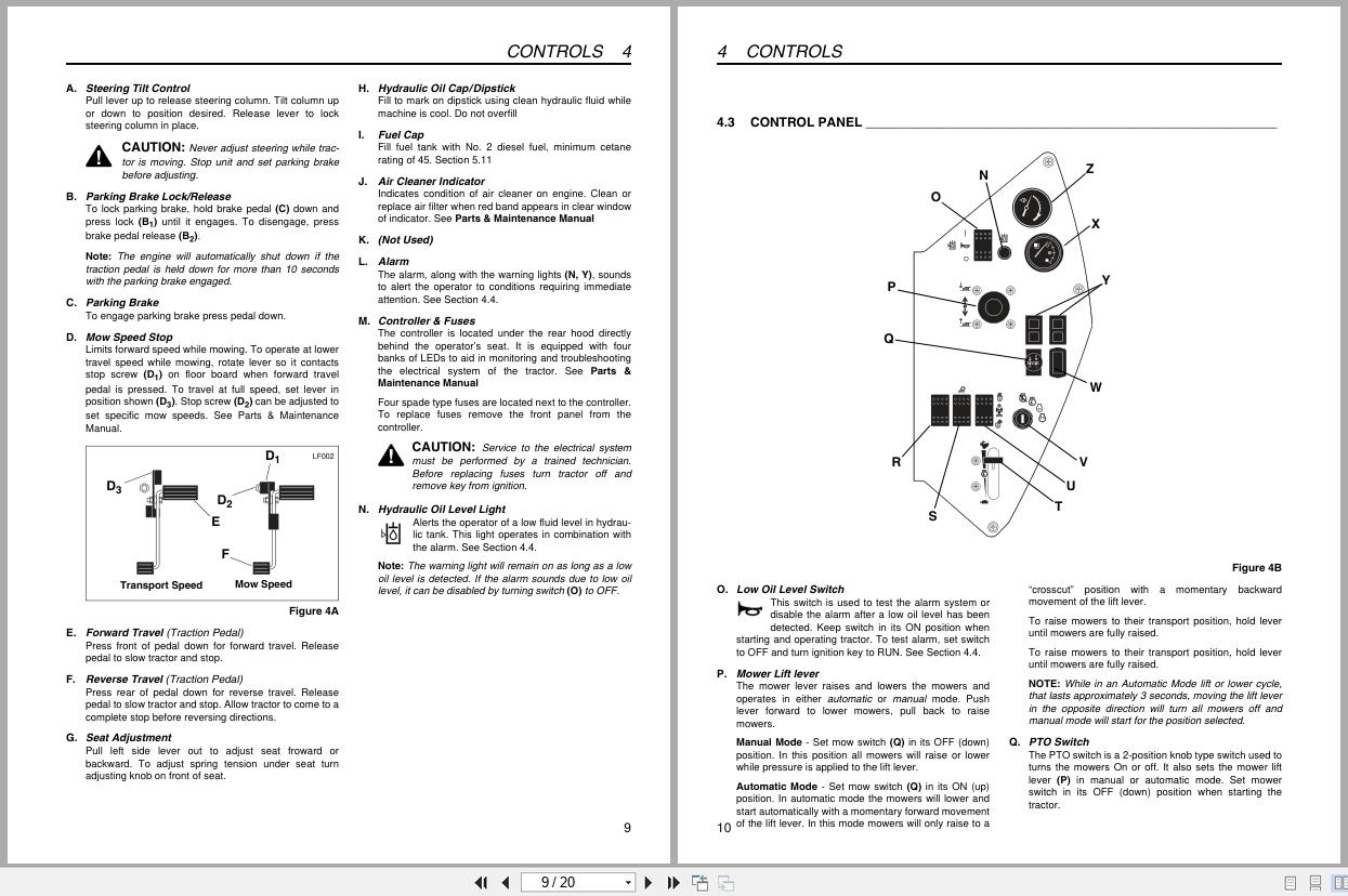 Jacobsen Rotary Mower AR 5 Safety Operation Manual 4133107 2004 (2)
