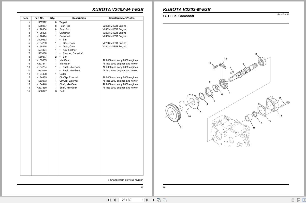 Jacobsen Rotary Mower AR 522 R 311T R 311 R 311 Engine Parts Manual 4192126 A 2013 (2)