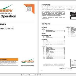 Jacobsen Rotary Mower AR 522 Safety Operation Manual 4179562 REV A GB 2008 (1)