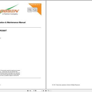 Jacobsen Rotary Mower HR 3300T Safety Operation Manual 24823G R3 GB 2011 (1)