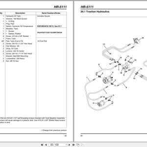 Jacobsen Rotary Mower Hr 5111 Parts Maintenance Manual 4103524 D 2005 (2)