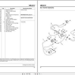 Jacobsen Rotary Mower Hr 5111 Parts Maintenance Manual 4118020 Gb R0 2002 (2)