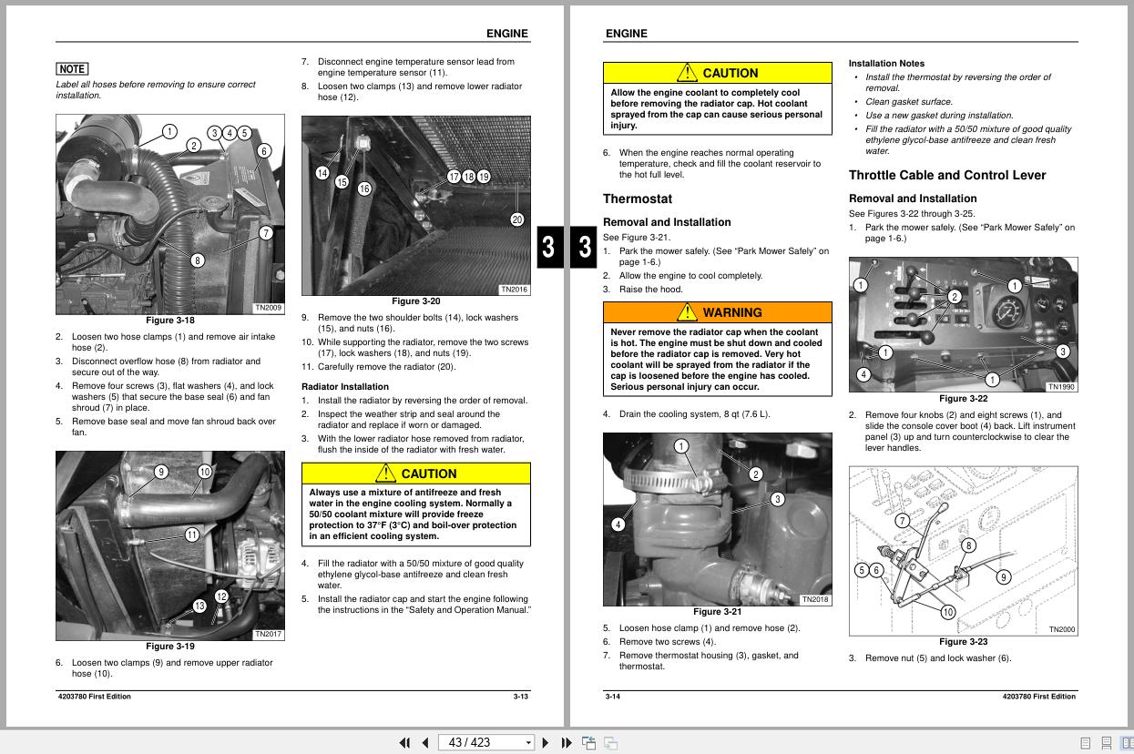 Jacobsen Rotary Mower HR 5111 Technical Repair Manual 4203780 2009 (2)