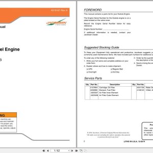 Jacobsen Rotary Mower HR 9016T Engine Parts Manual 4319167 A 2014 (1)