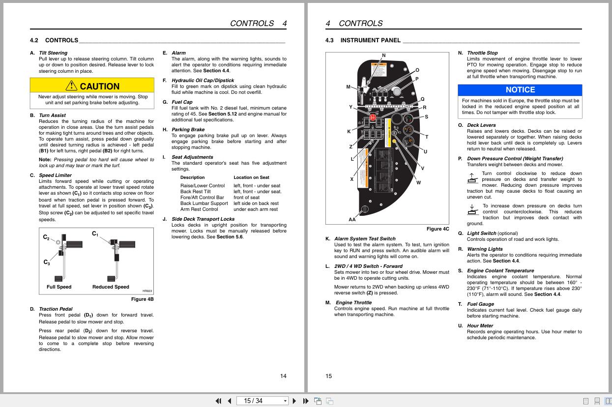 Jacobsen Rotary Mower HR 9016T Safety Operation Manual 4136606 REV A GB 2008 (2)