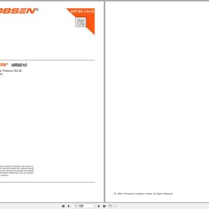 Jacobsen Rotary Mower HR 9510 Parts Manual 24518GR0 2003 (1)