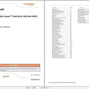 Jacobsen Rotary Mower HR500 Parts Manual 25132G R0 2016 (1)
