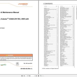 Jacobsen Rotary Mower HR700 Safety Operation Maintenance Manual 25142G US R1 2016 (1)