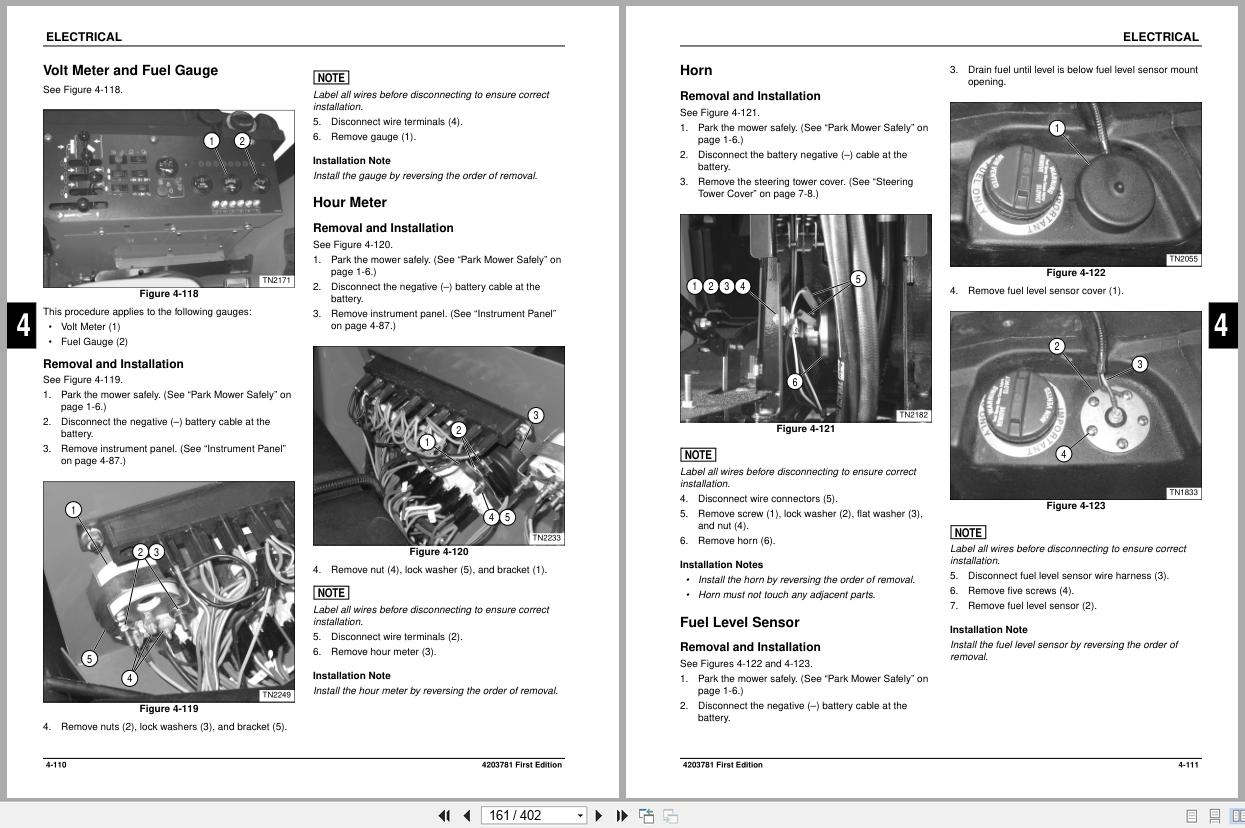 Jacobsen Rotary Mower R 311 Technical Repair Manual 4203781 2009 (2)