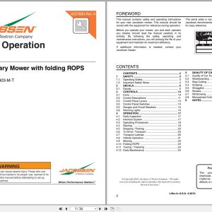 Jacobsen Rotary Mower R 311T Safety Operation Manual 4227680 2010 (1)