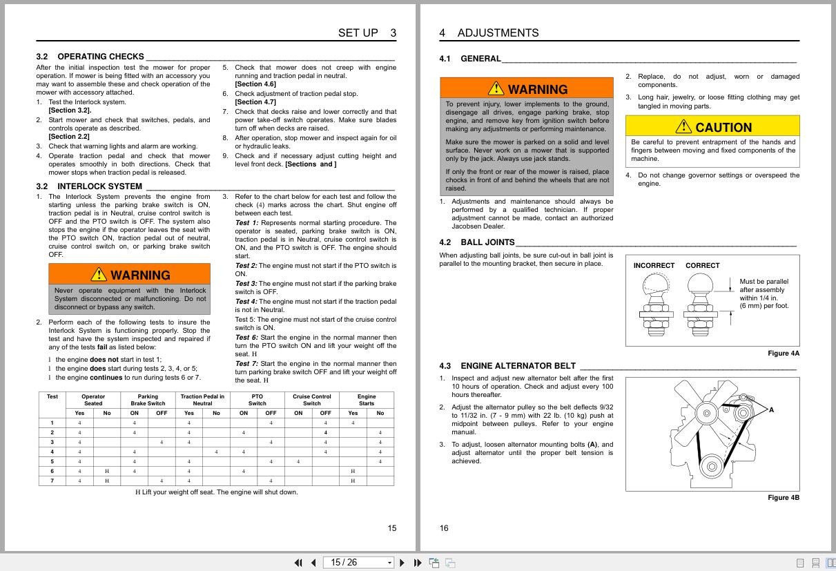 Jacobsen Rotary Mower R311T Dealer Manual 4289796 GB RB (2)