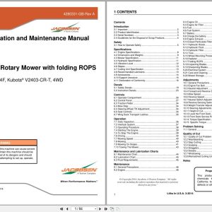 Jacobsen Rotary Mower R311T T4F Safety Operation Maintenance Manual 4280331 GB RB 2014 (1)