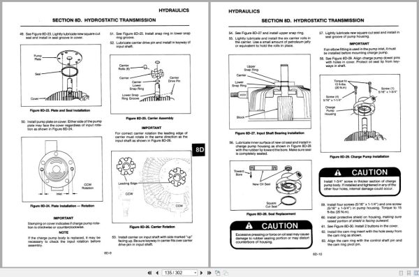 Jacobsen Rotary Mower Turfcat 400 300 Series Service Repair Manual 4171667 1995 (2)