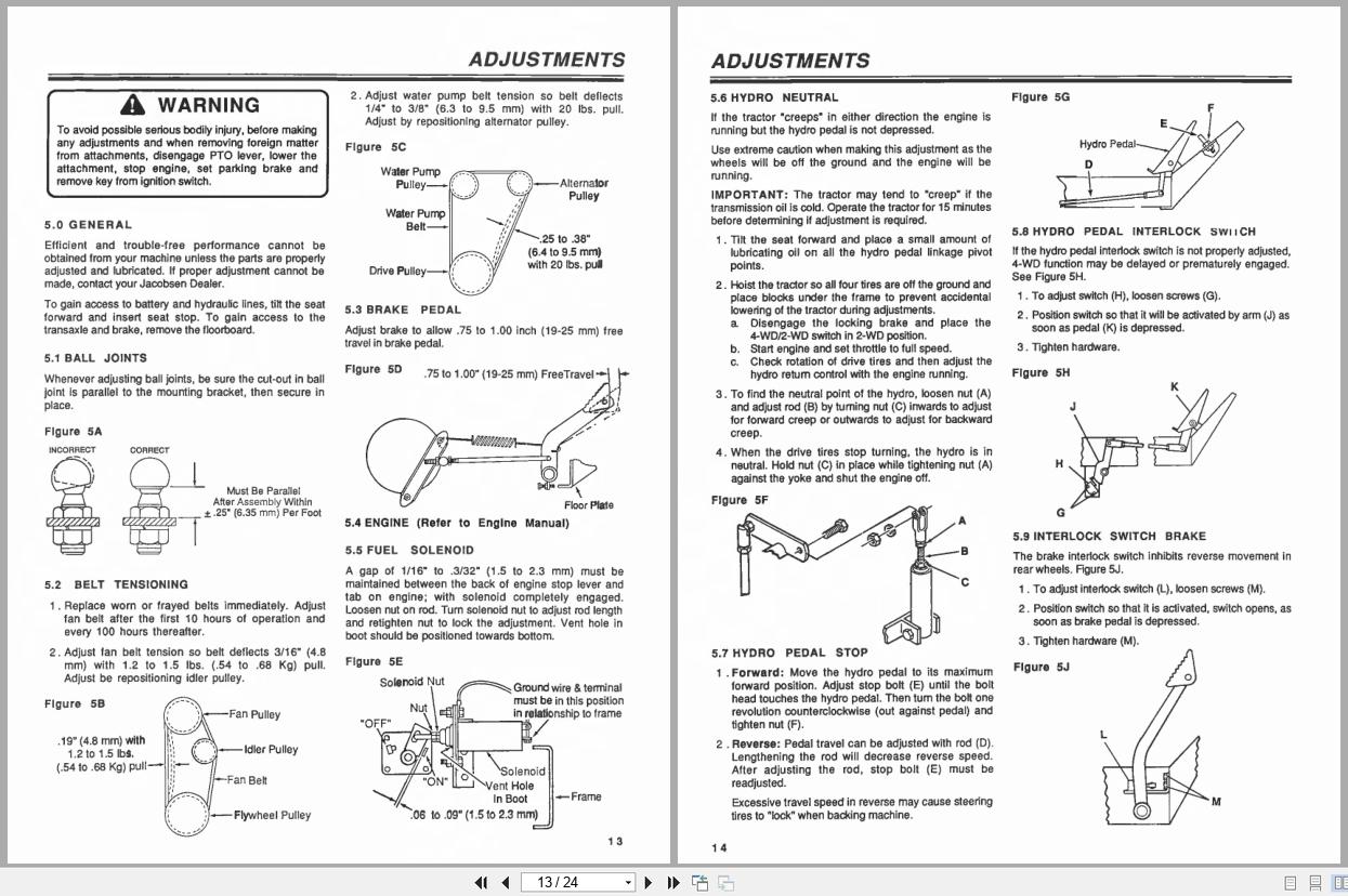 Jacobsen Rotary Mower TurfCat 400 Series Operators Manual 366533 (2)