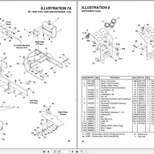 Jacobsen Rotary Mower Turfcat 400 Series Parts Catalogue 3004519 1996 (2)