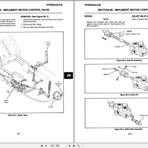 Jacobsen Rotary Mower Turfcat 400 Series Service Repair Instructions 4171668 1991 (2)