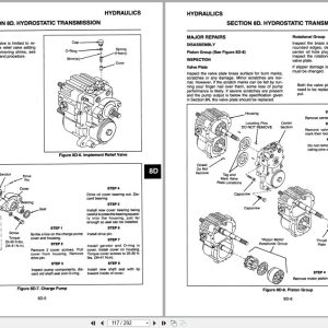 Jacobsen Rotary Mower Turfcat 400 Series Service Repair Instructions 4171669 1996 (2)