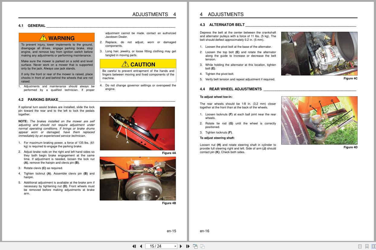 Jacobsen Rotary Mower TurfCat 600 Series Dealer Manual 4201540 GB RA 2012 (2)