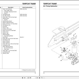 Jacobsen Rotary Mower TurfCat 600 Series Parts Manual 4304419-A 2014 Jacobsen Rotary Mower Turfcat 600 Series Parts Manual 4304419 A 2014 (2)